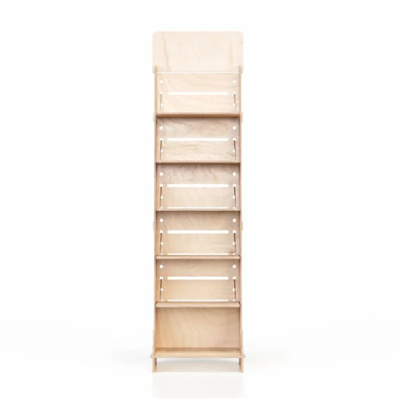 Portable Easy assembly and Adjustable Supermarket Shelf Display with Customizable Logo for Shop Market