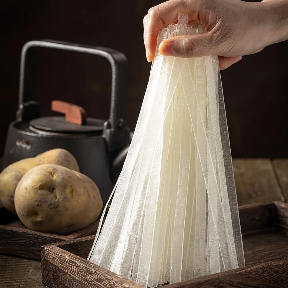 Potato vermicelli noodles for cooking low calories instant noodle OEM service