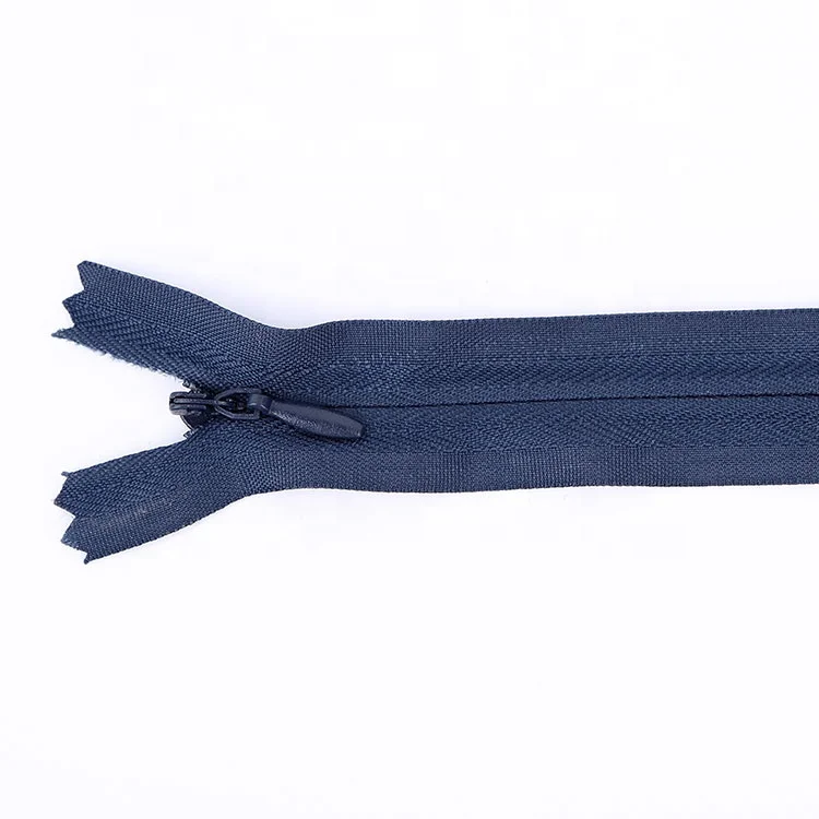 Custom Size Zippers Accessories Mixed Colors Fermeture Eclair Nylon Invisible Zipper For DIY Tailor Sewing Garments Pants