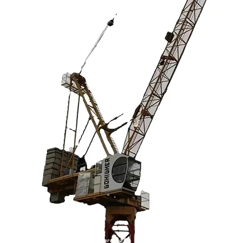 Source factory honest service6 ton/8 ton/10 ton/12 ton luffing tower crane Hot sale Customised and inspection available!
