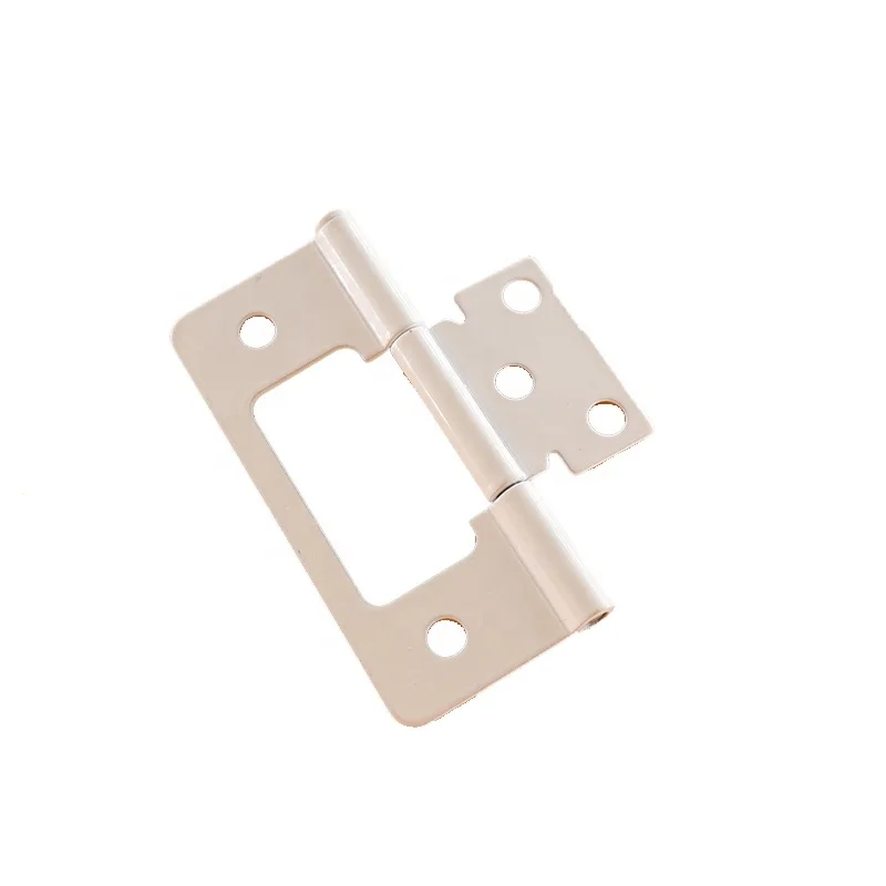 Door Window & Accessories Gatehouse 3.5-in H Polished Brass Radius Interior Flag Aluminium Door Hinge