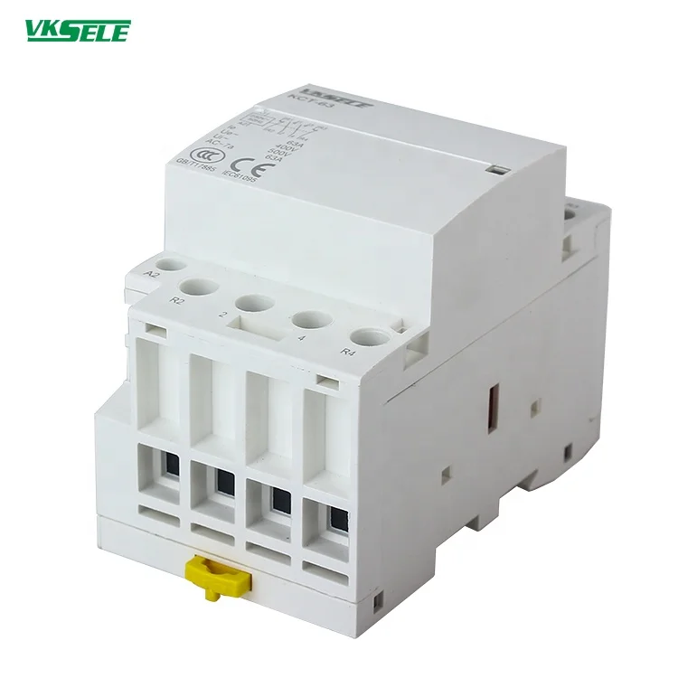 Weikesen KCT-100 100A 4P 4NO 4NC 2NO2NC модульный контактор переменного тока 12V 24V 48V 110V 220V 230V магнитный