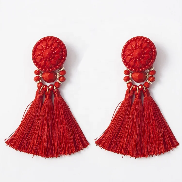 
Top Quality New Designs Brand Original Design By Hand Trendy Letter Earrings 21524 