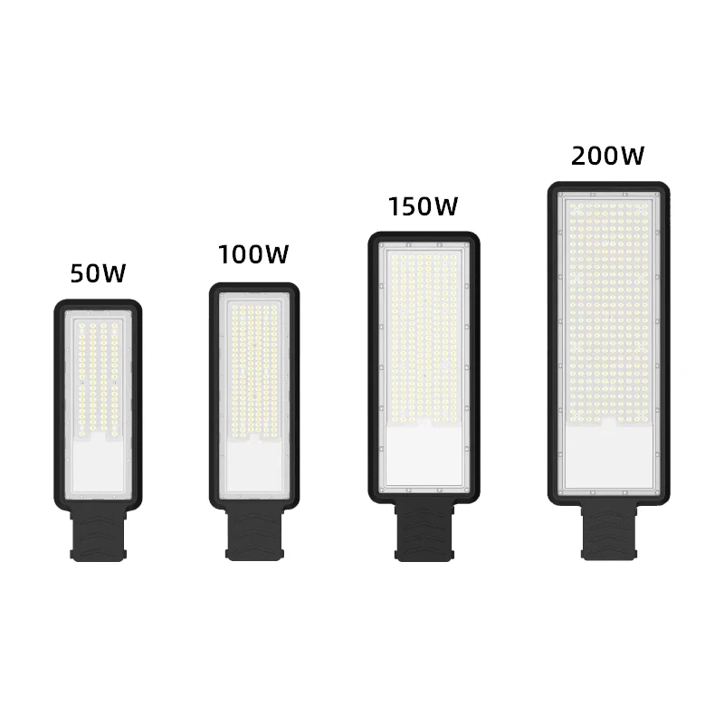 Easy install aluminum waterproof IP65 led park street light outdoor 50 100 150 200 watts street light cover