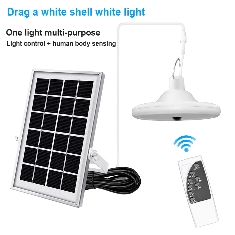 Solar Lights Indoor And Outdoor Lights Powered Lighting System Alloy With Motion Sensor Remote Control For Home House Garden
