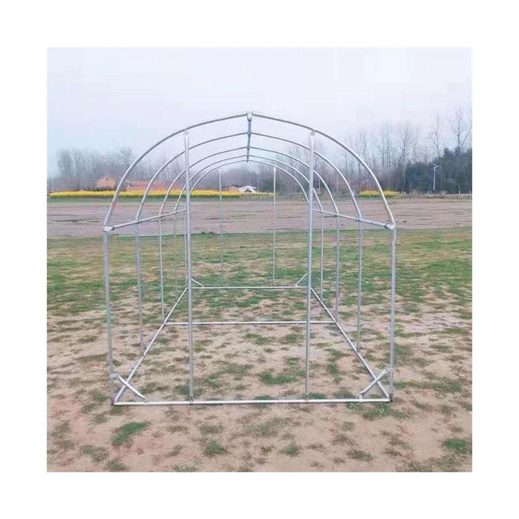 
Cheap Factory Price 8x3m tunnel greenhouses frames mushroom greenhouse agricultural 