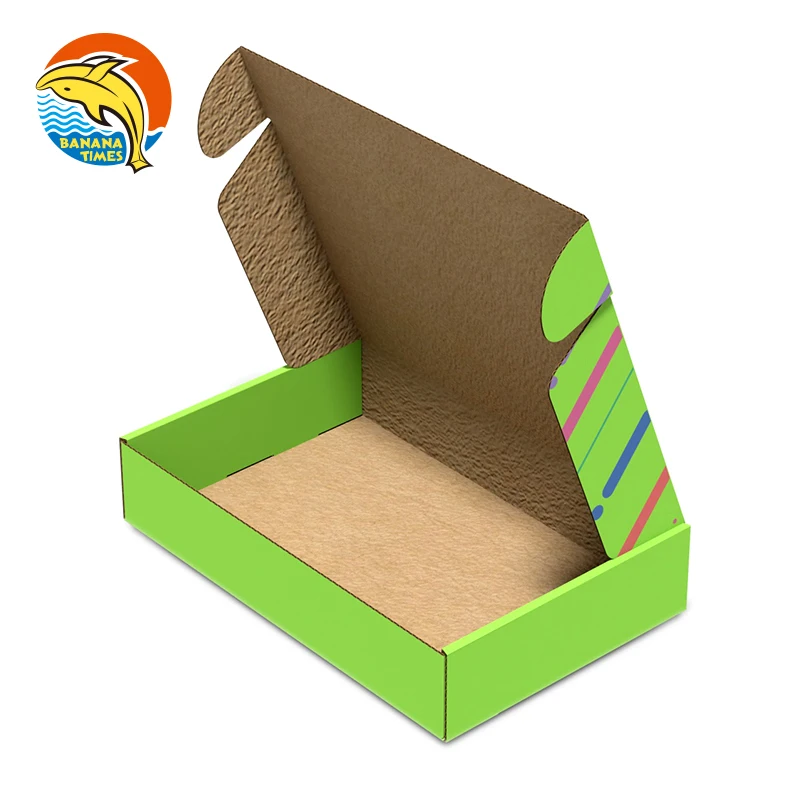 Custom gold logo printing mail box Wholesale price paper shipping master box wholesale