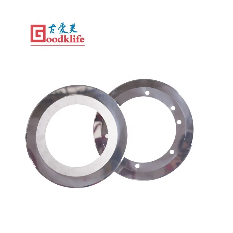 Tungsten Carbide Circular Slitting Knife For Cutting Rubber