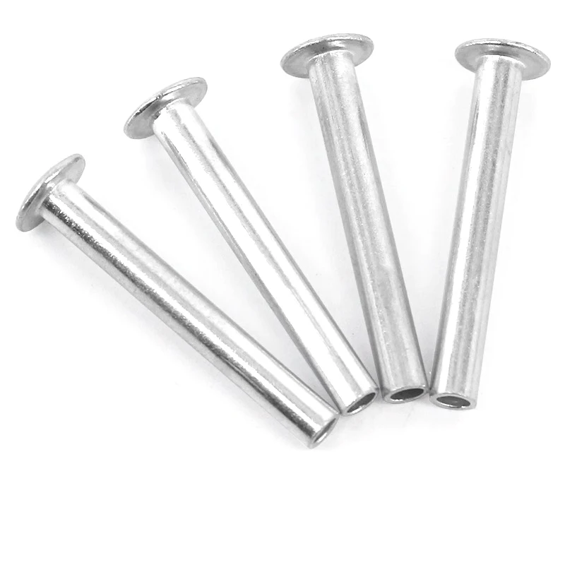 China manufacturer custom solid aluminum rivet high quality solid semi-hollow rivet for furniture manufacturing