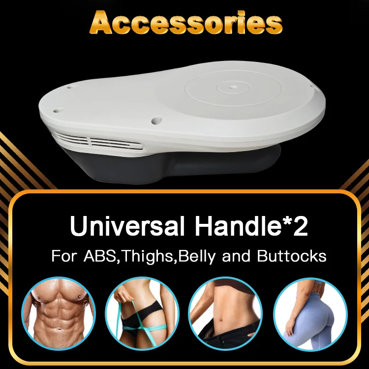 Ems 2 Handles Body Sculpt Machine For Fat Burner Body Slimming With Ems training fitness body-sculpting machine muscle building