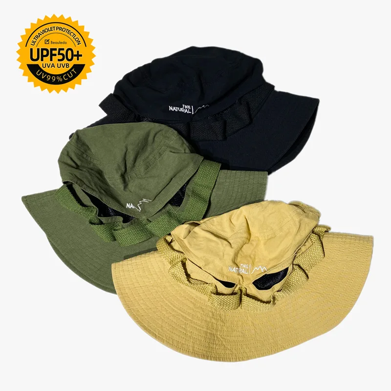 Cooling Customizable Relief Textured Banana Machine Flower Bucket Hat Silver Canada Sports Caps Custom Logo Summer HEN