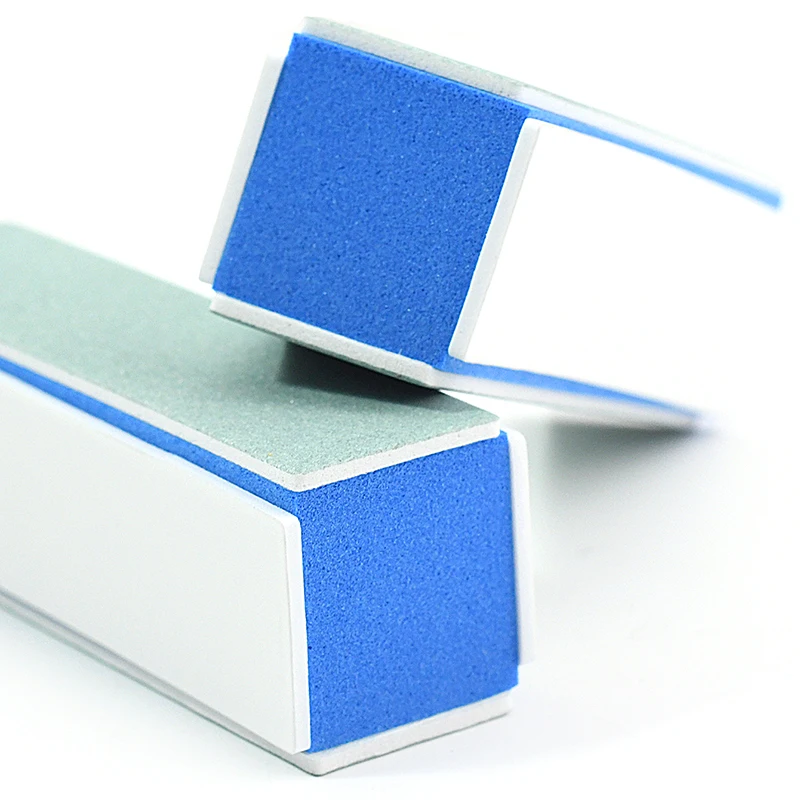 9x3 см высокоэластичная губка, 4 стороны, хорошее качество, блестящий буферный блок для ногтей, полировальный блок