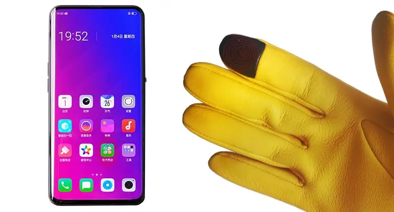 Factory Custom High Quality Men Touch Screen Car Driving Genuine Deer skin Unlined Leather Gloves