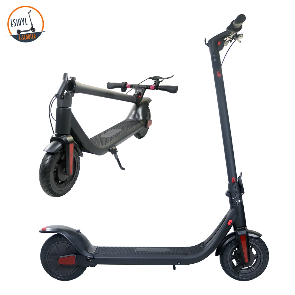 Wide Back Safe Warning Light Mudguard Quality controller motor battery power mainboard Electric E Scooter