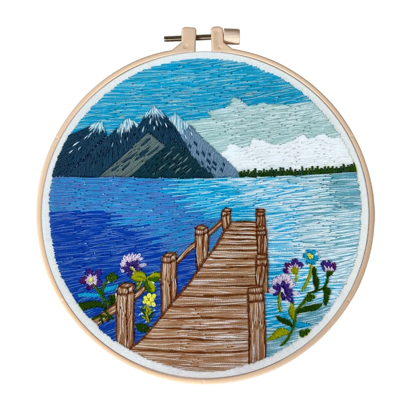 Diy Embroidery Painting For Home Decor Cross Stitch Set Embroidery