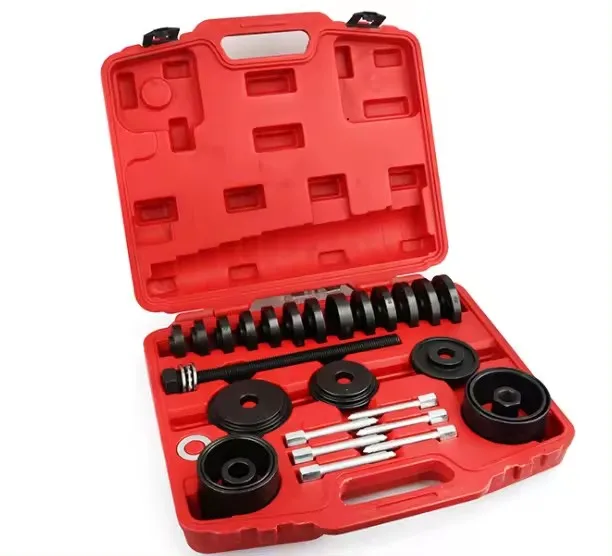 31 Piece Front Wheel Bearing Removal Installation Tools Puller Set Replacement Automotive Mechanics Tool Kit