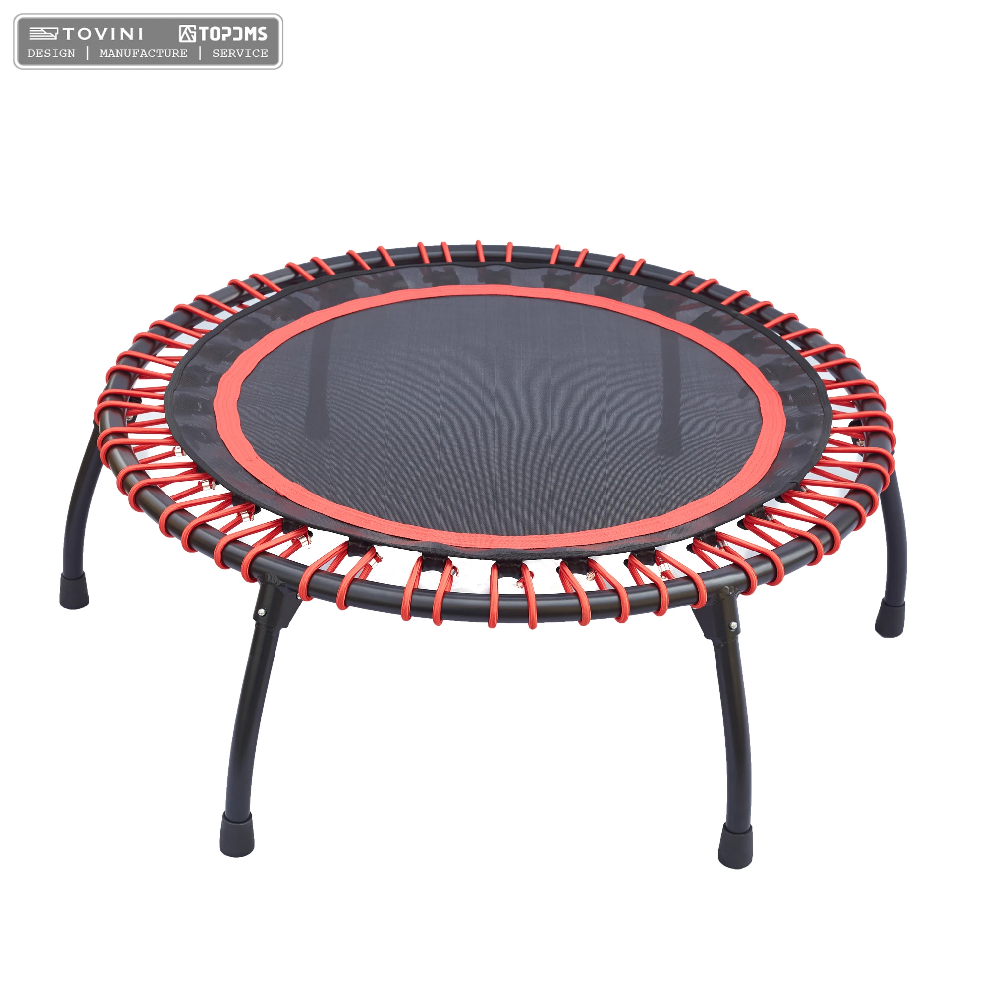 Round Indoor Foldable Trampoline Gym For Adult Round 40' Wholesale Fitness Springless Trampoline Unisex
