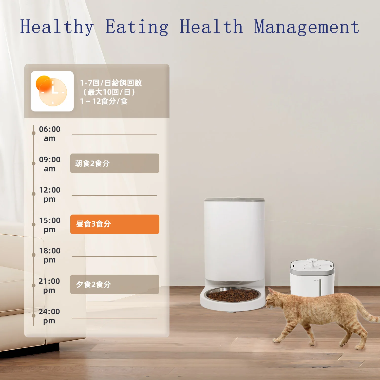 Automatic App Remote Control Vacuum Cat Dispenser Dog Food Bowl Stand Small Pet Feeder Grey Automatic Feeders