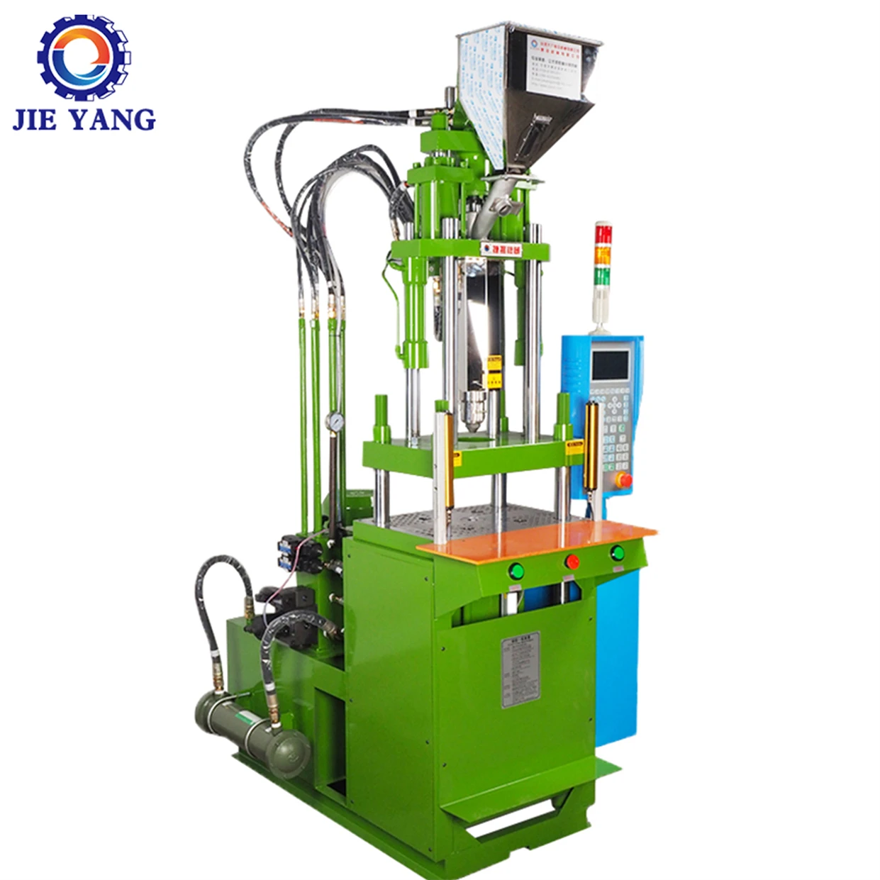 Hydraulic led bulb making machine , led light making machine Vertical injection molding machine