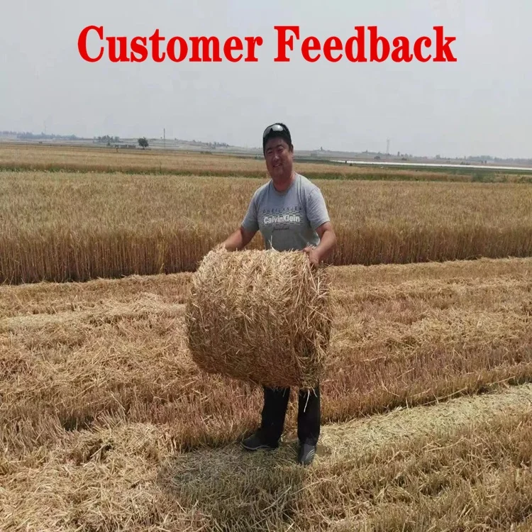 Мини-пресс-подборщик для сеновой соломы с трактором