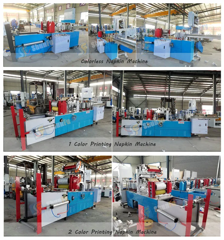 small fully automatic tissue napkin paper towel production making machines napkins for home business