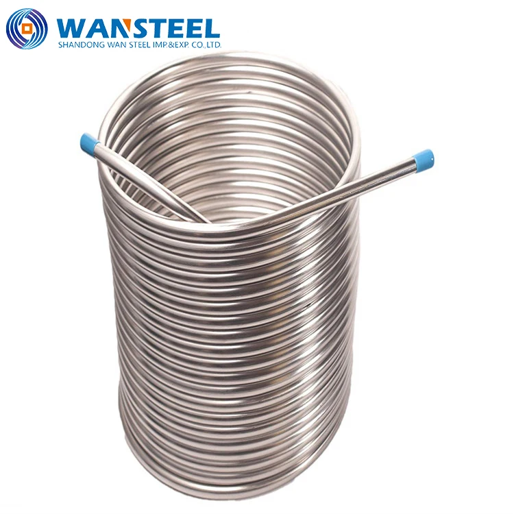 small diameter capillary glass capillary stainless steel 304q coils pipe