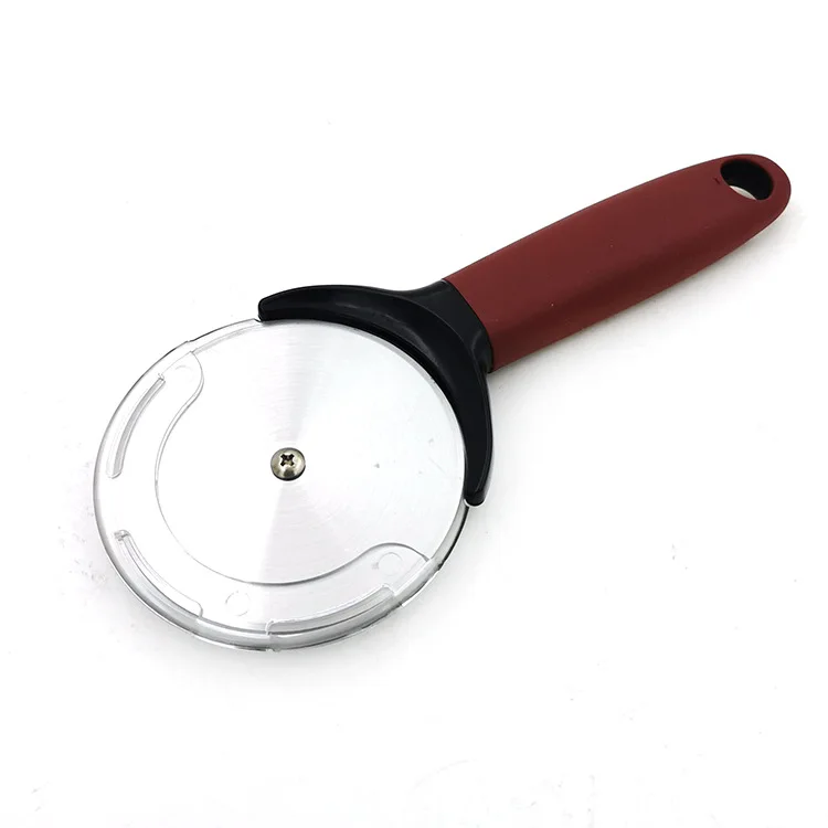 Stainless Steel Pizza Cutter Kitchen Supplies Multipurpose Super Sharp Pizza Cutter Plastic Handle Wheel Pizza Dispersed Tools