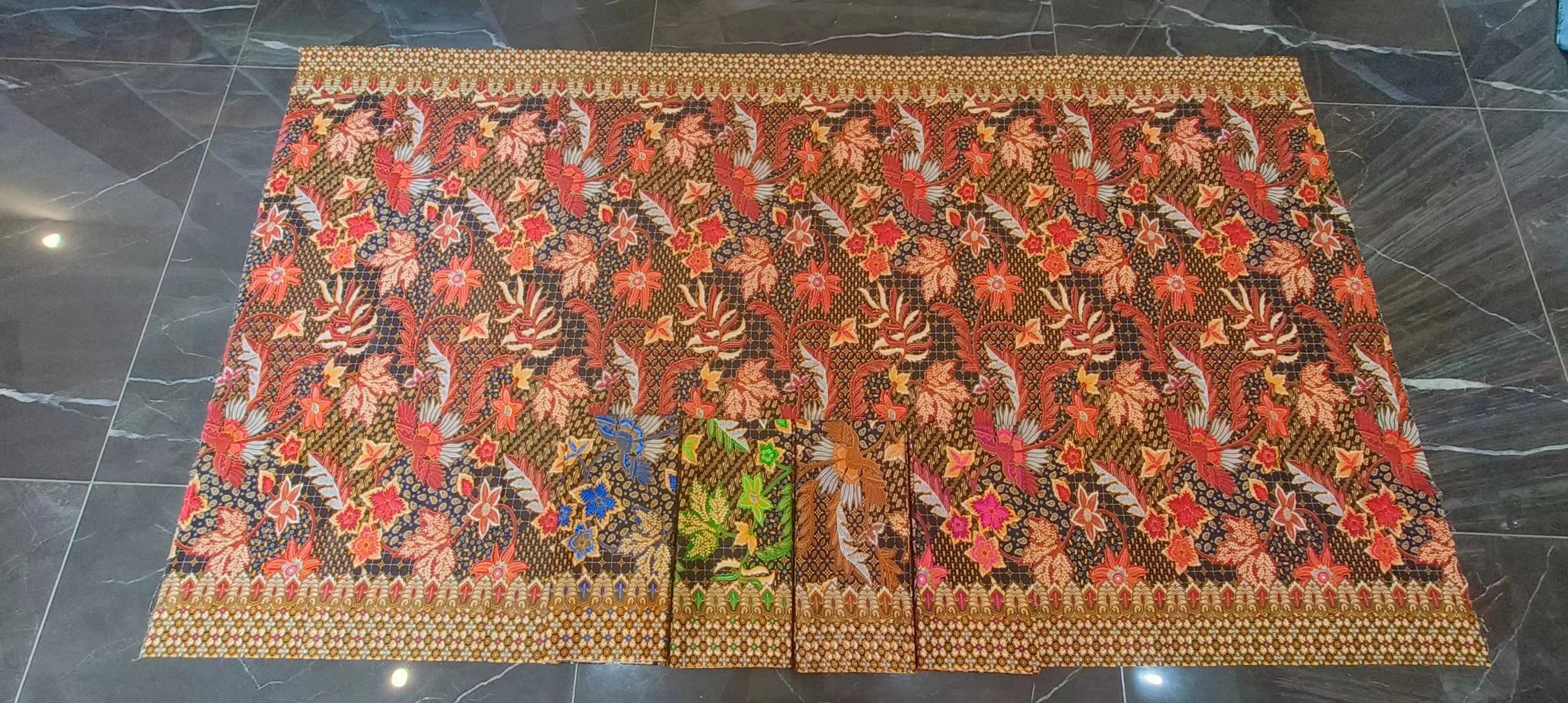 China manufacturer factory price sarung 100%  polyester sarong batik Indonesia lungi