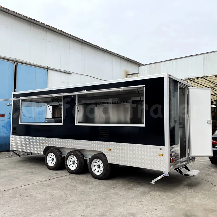 coffee bubble tea hamburgers merchandise vending carts snack food cart trailers truck for sale from china