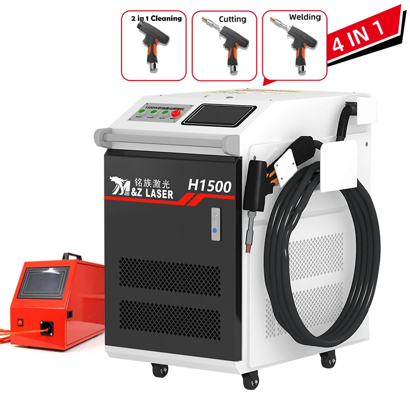 3000w Handheld Fiber 3 in 1 Cnc 3 KW Laser Welder Stainless Steel Portable Welding Products Machine for Metal 3000w Price