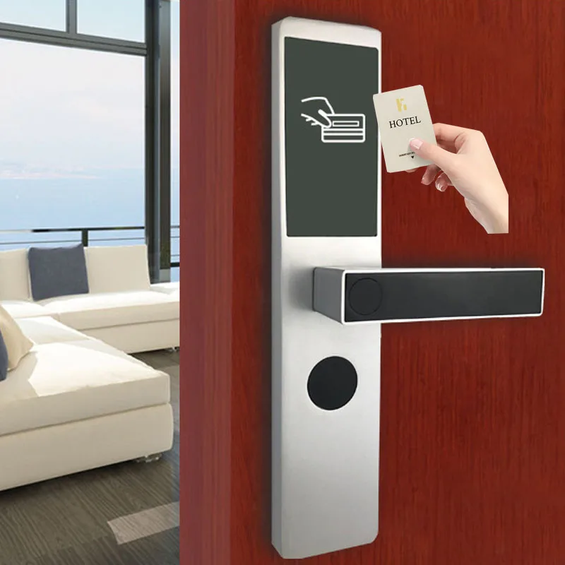 WATCHING Modern Card Key Door Lock Hotel for 5 Star Hotels