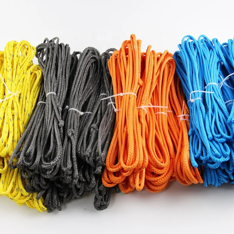 Multicolor Cord Rope High Quality 12 Strand Braided Twine Cord Soga Grab Hammock Uhmwpe Rope