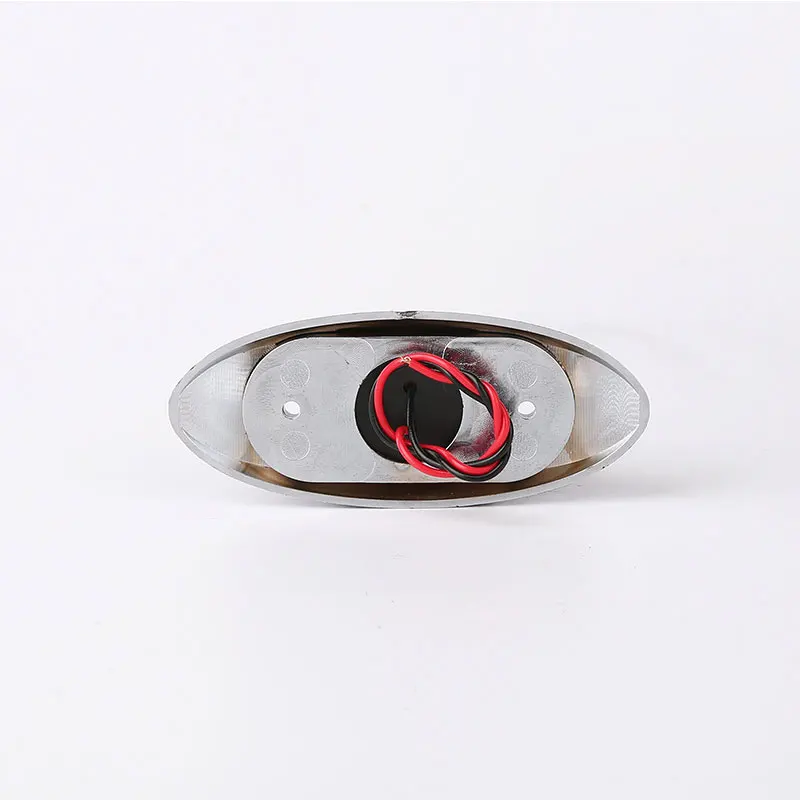 Stainless Steel Truck Spare Parts Led Side Marker Light Truck Trailer Lamp 24v