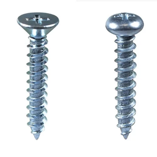 Carbon Steel Screw Flat Phillips CSK Screw SS 316 304  Self Tapping Screw