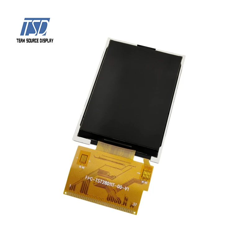 IPS 2.8inch full viewing angle tft lcd display with a interface MCU 8/16-bit and driver ic ILI9341V