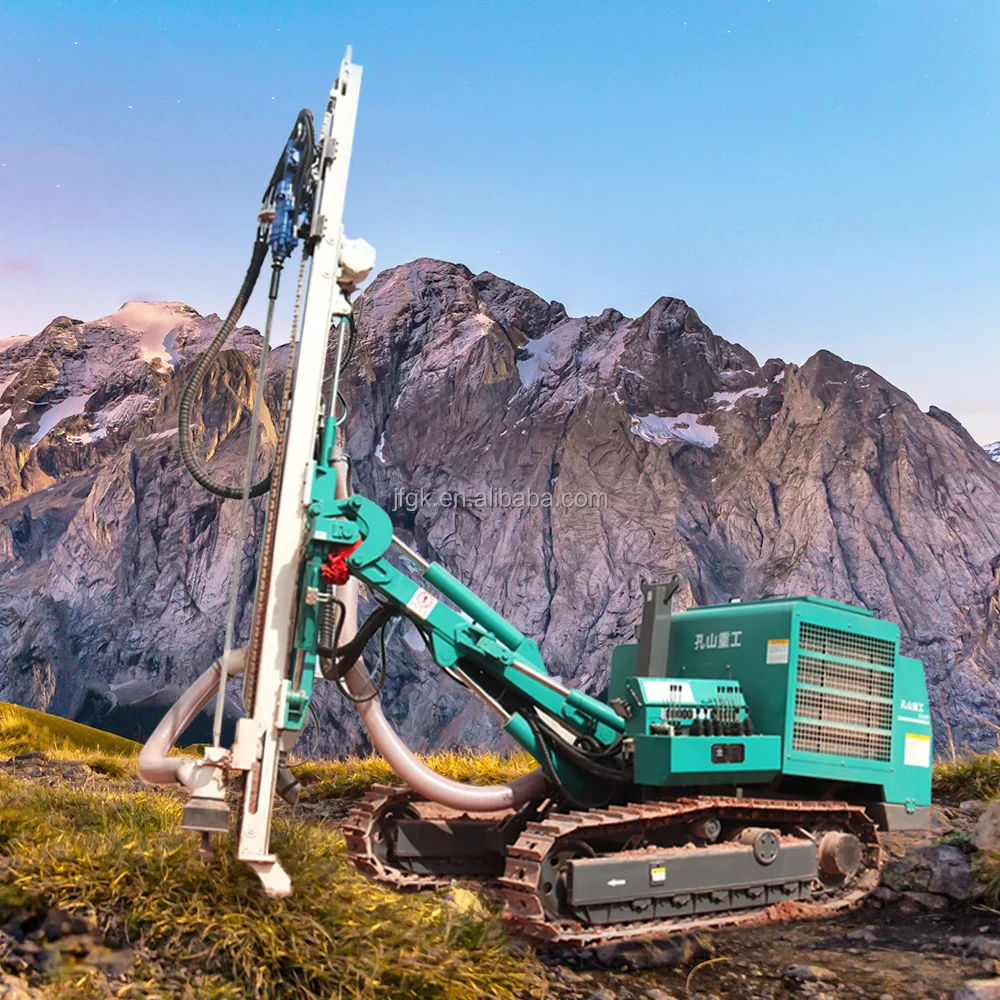 DTH Drilling Rig Integrated Air Compressor Drill Rig For Geotechnical Investigation