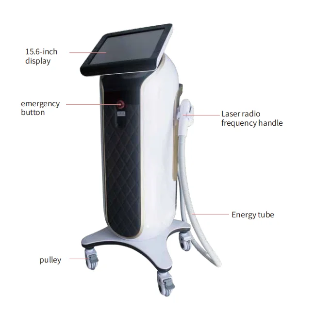 2024 new product laser diode 808 755 1064 nm hair removal instrument high quality professional hair removal machine