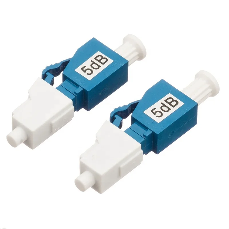 LC/UPC 5dB Simplex SM волоконно-оптический аттенюатор типа «штырь-гнездо» оптический