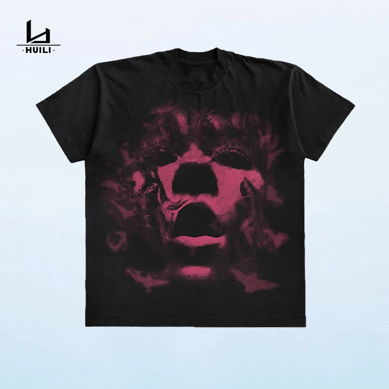 High Quality Boxy Heavyweight T-shirt Printing Plain T Shirt Manufacturer Unisex Cotton Blank Custom T Shirt For Men