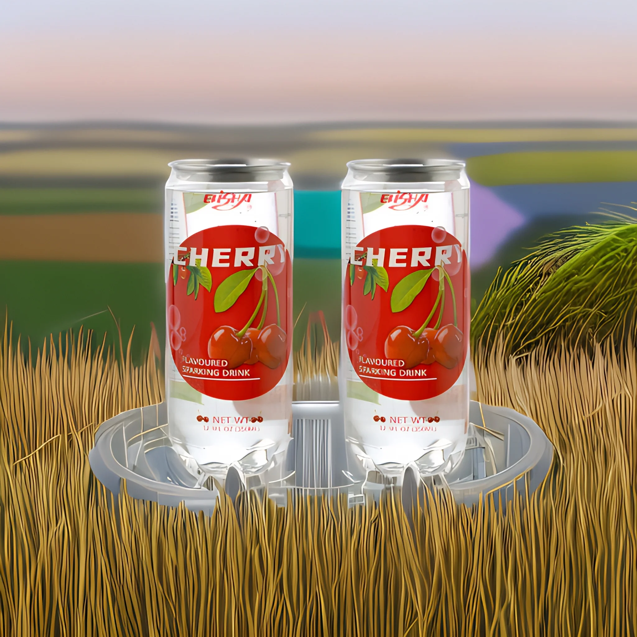 350 Natural Cherry Flavor Cocktail Mate  Exotic Soda Beverage