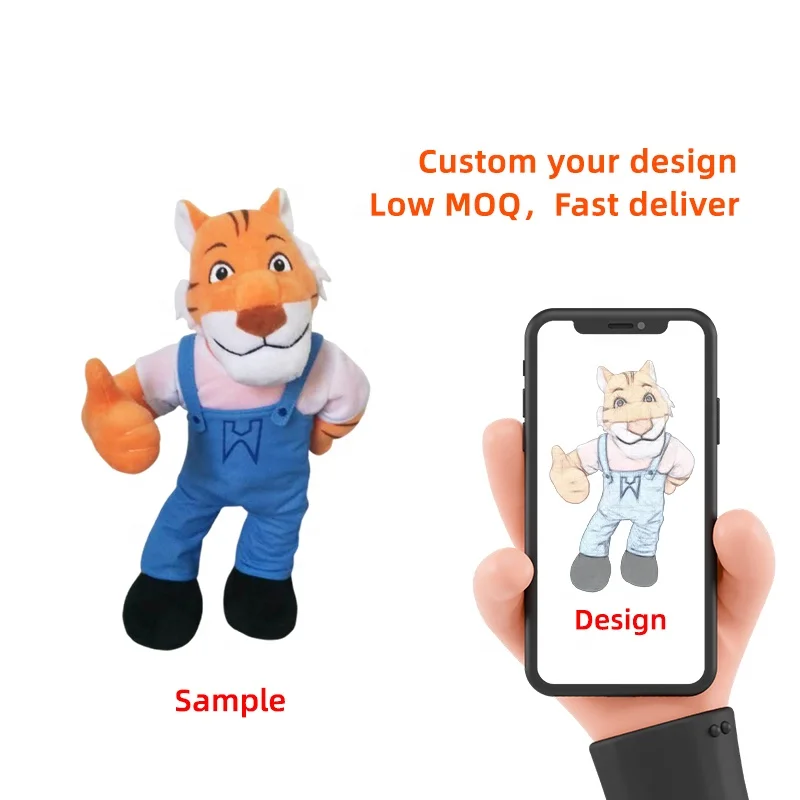 Custom Made Soft Toy Stuffed Animals Toys Wholesale for Promo anime plush toys