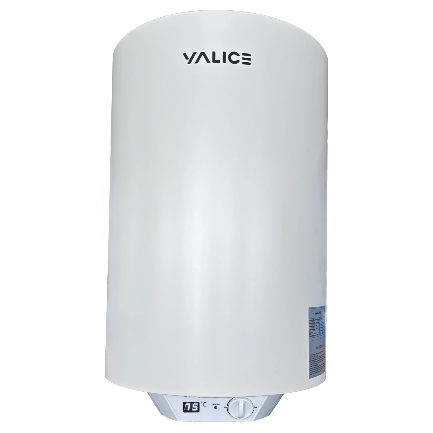 50L ducha Electric Sauna Heater Wall-Mounted Water Tank for Household Use Electric Chauffe Eau Douche with Digital Display