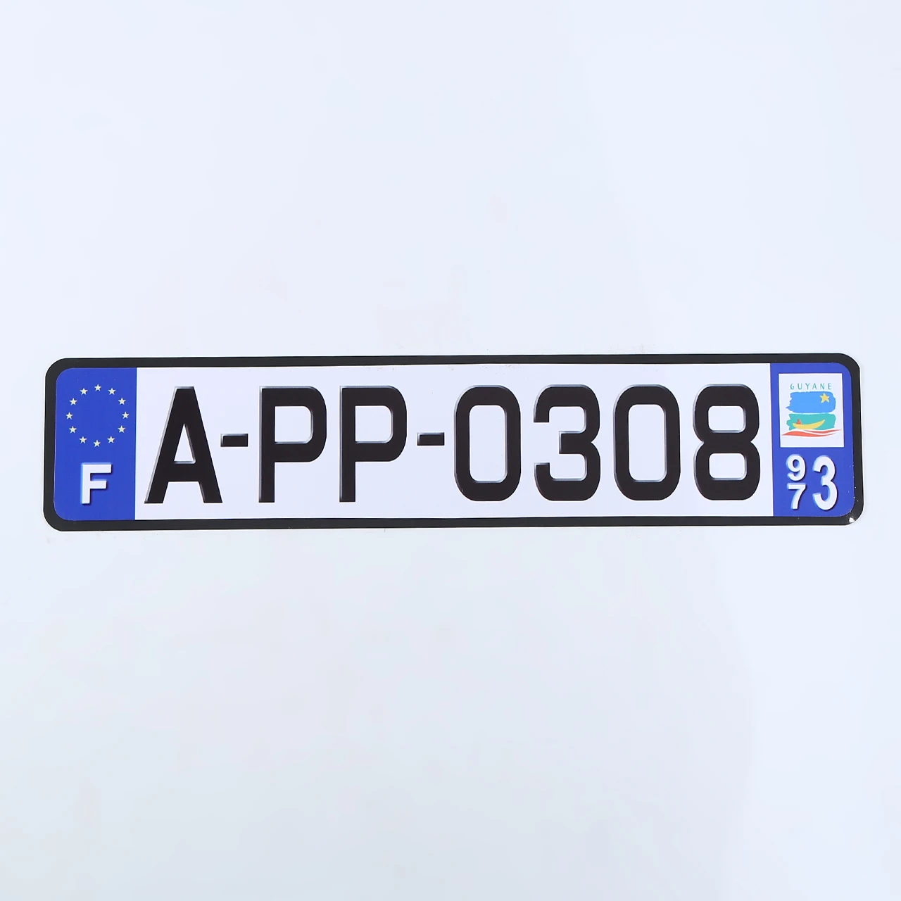 Лидер продаж, европейские номерные знаки, алюминиевый автомобильный номерной знак на заказ