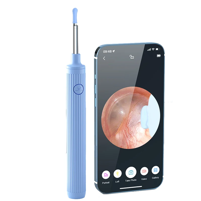 Earpick Wifi Smart Visual EarCleaner Wax Remover Wifi Smart Ear Wax Remover Camera clean earwax Removal Tool ear endoscope