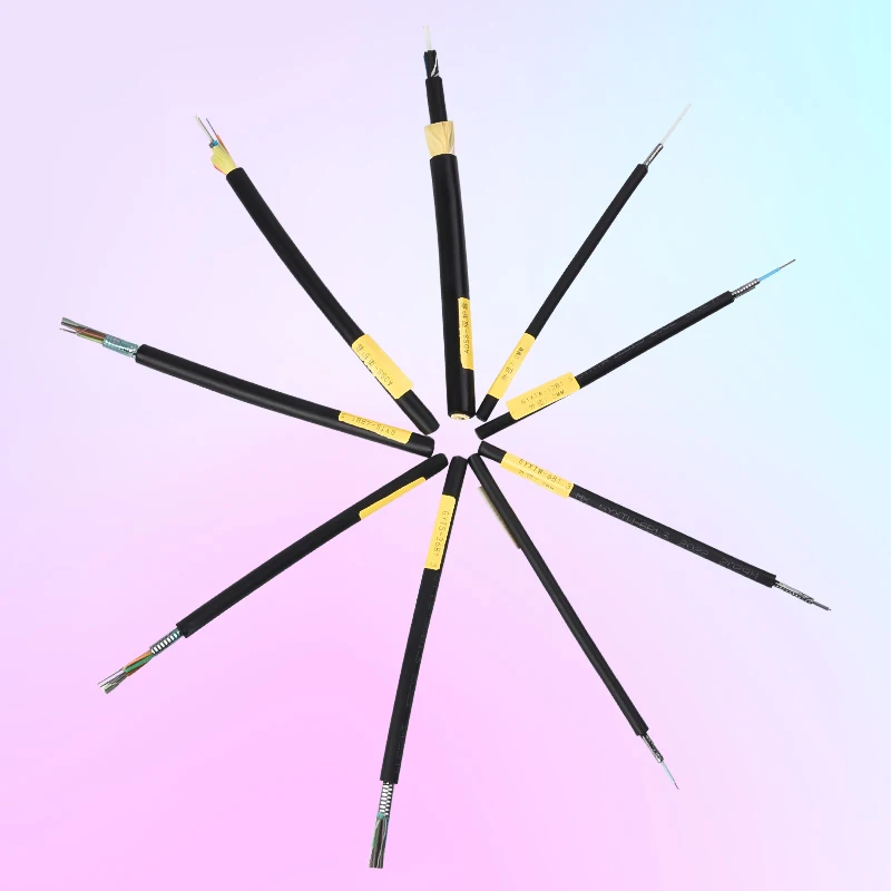 Outdoor Figure 8 Armoured 12 Ftth Wire Multimode Per Meter 2 4 Price 16 Core Fiber Optic Cable