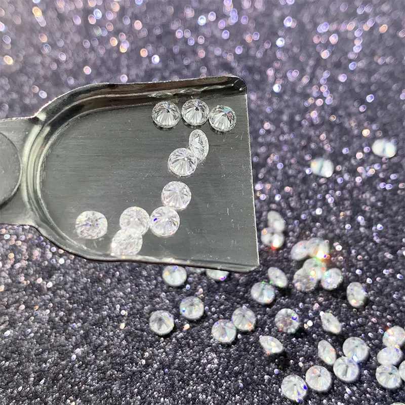 Moissanite Manufacturer Wholesale Round D EF GH Color White VVS Gra Certified Diamond Stones Loose Moissanite