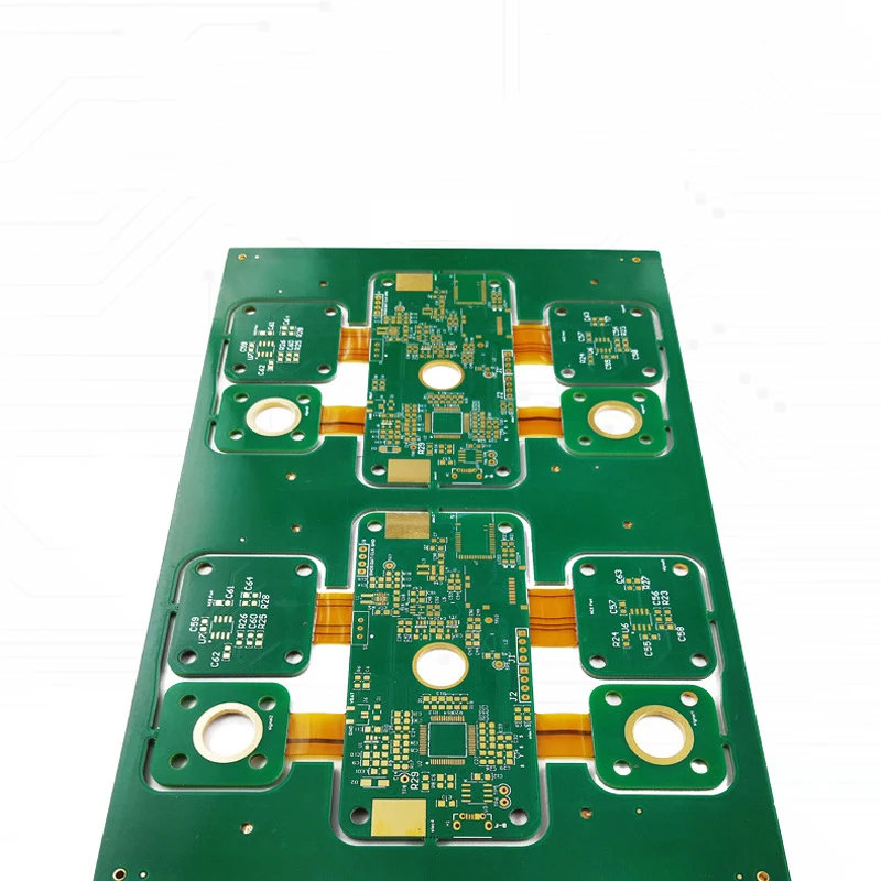 Custom 6 layer rigid-flex pcb Manufacturer ROSH with certificate fast lead time
