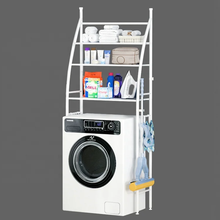 Factory 3 Shelf Bathroom Space Saver Storage Rack Of Washing Machine