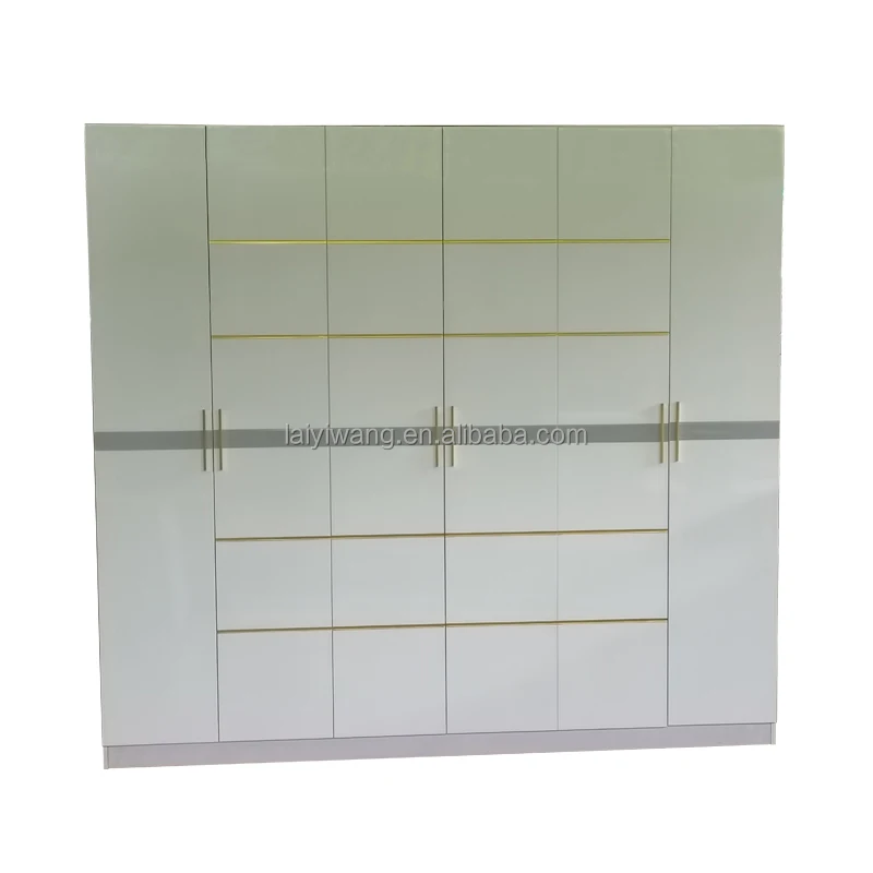 Factory Price Bedroom Furniture Modern Design Wardrobe Simple Clothes Sorting Cabinet Wall Storage Cabinet