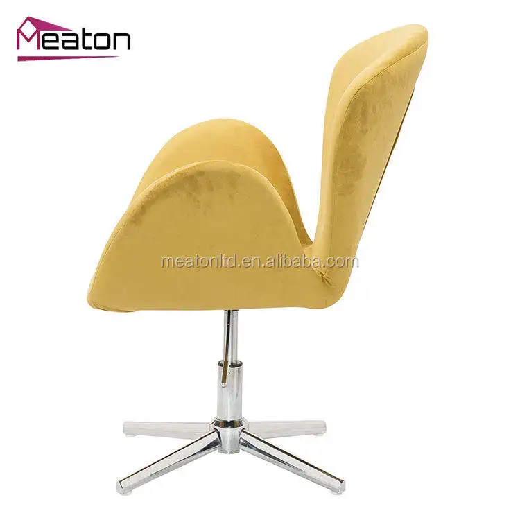 High Quality Lounge Chair Commercial Furniture Pu Leather Swivel Living Room Accent Chair